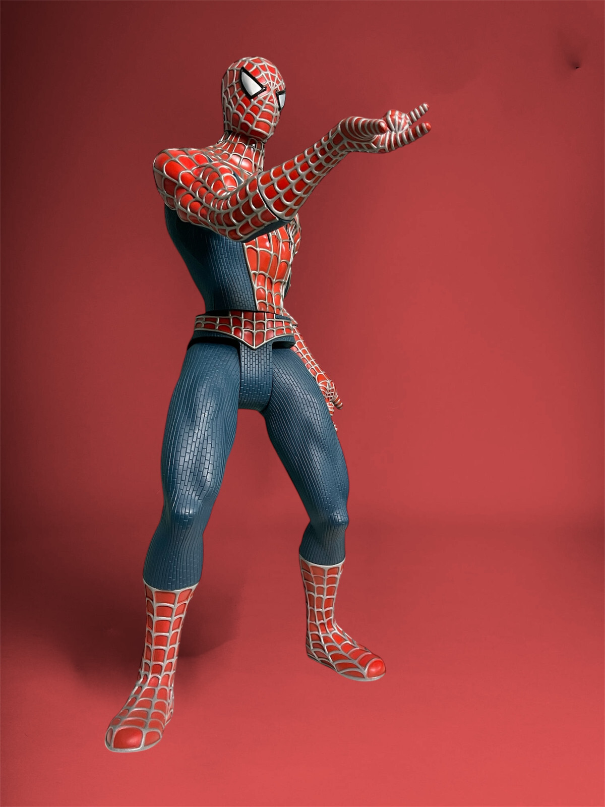 BIG Size Spiderman 2 the movie MARVEL Poseable Action Figure 30In Toy 2004 Used