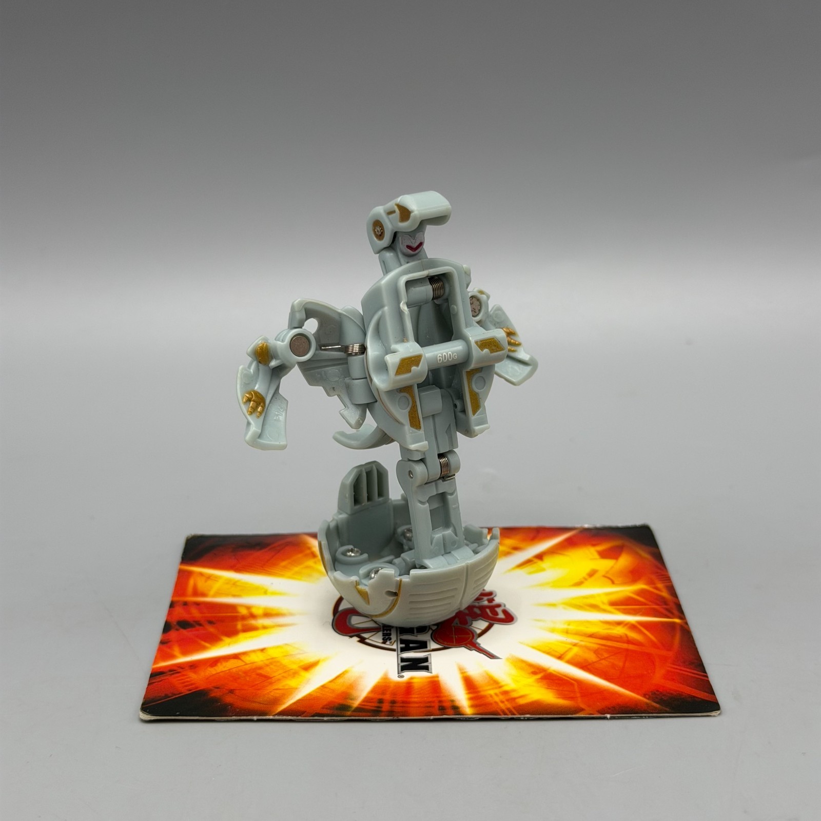 Bakugan Mega Brontes 600G Gray Haos New Vestroia Battle Brawlers