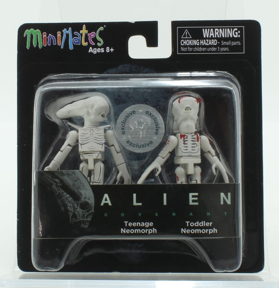 MiniMates – Alien Covenant Teenage & Toddler Neomorph Action Figures – 2017