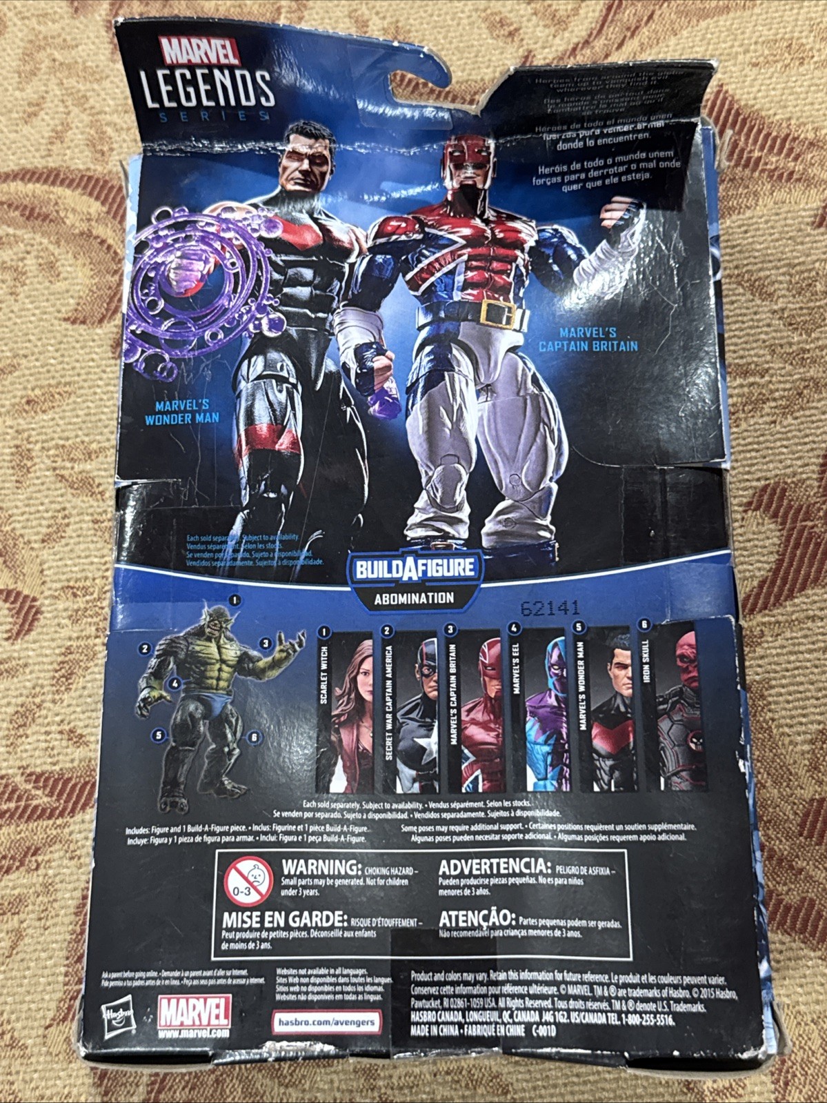 Marvel Legends Energized Emissaries Captain Britain Will Ship Loose No Box Cheap
