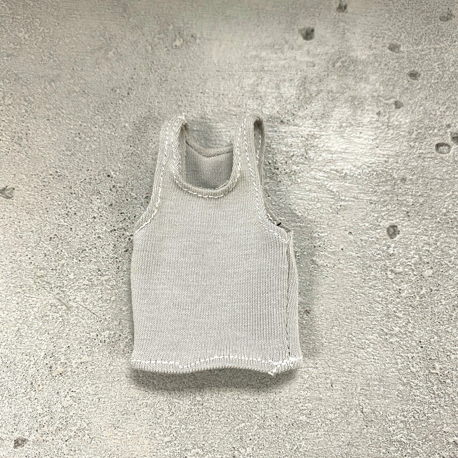 MO-TBTK-GR: 1/12 Grey tank top for 6&Prime; slim action figure body