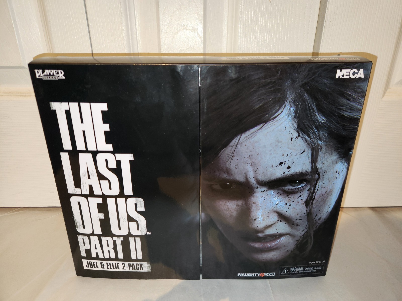 NECA The Last Of Us Joel & Ellie 2-Pack NEW FACTORY SEALED! Naughty Dog 2022