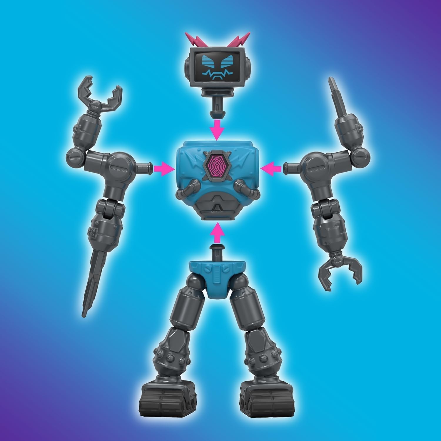 Hybrids Multi Pack, Reveal Different Hybrid Parts to Create 2 Mix & Match Act…