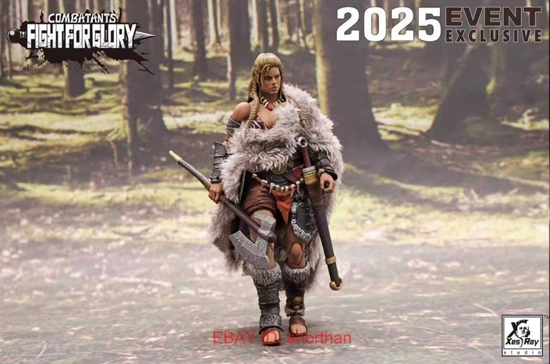 Xesray Studio Fight for Glory Combatants Exclusive Gold Hildr 1/12 Action Figure