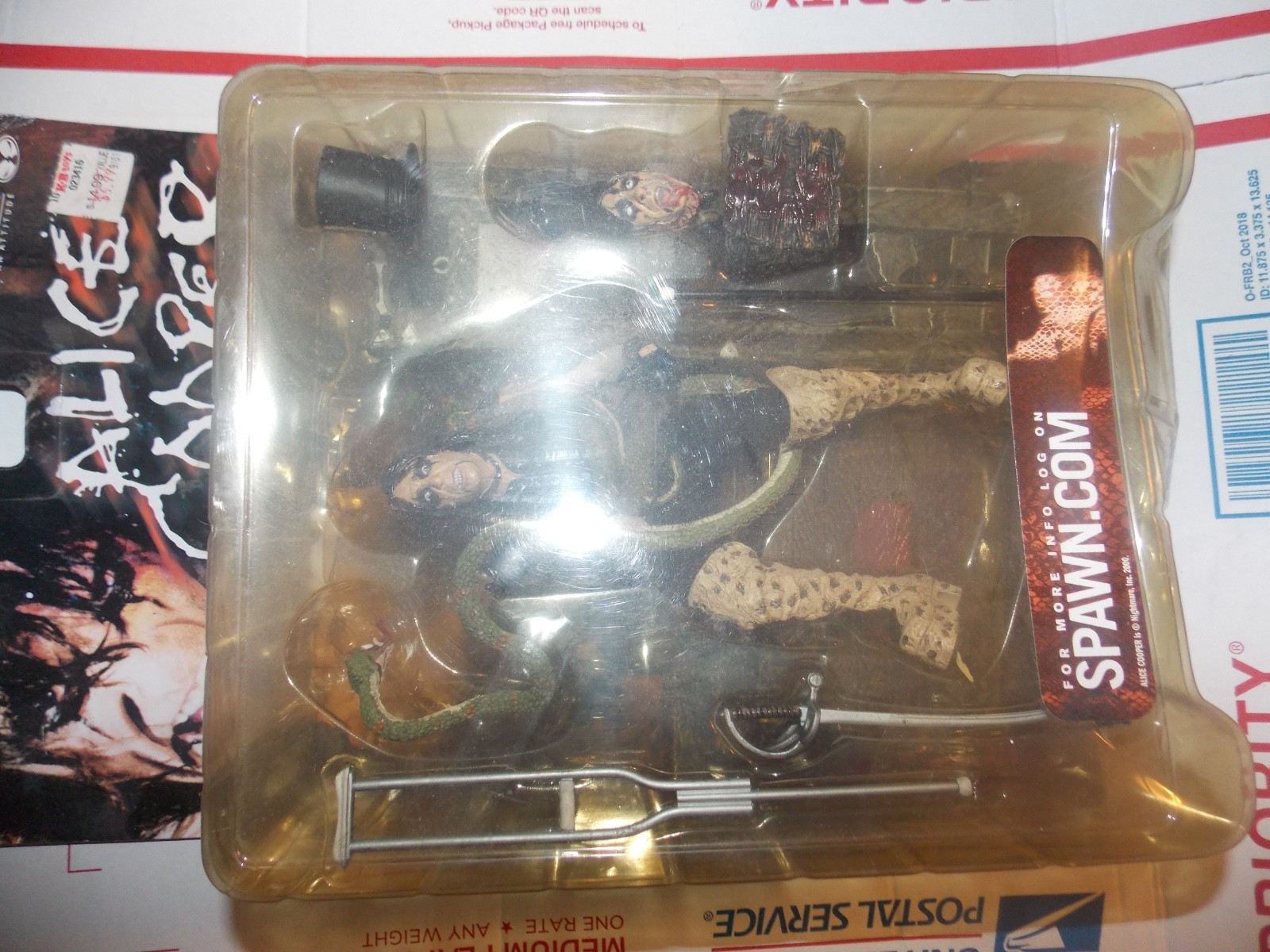 2000 McFarlanes Music Maniacs, Alice Cooper Set, Loose /Complete