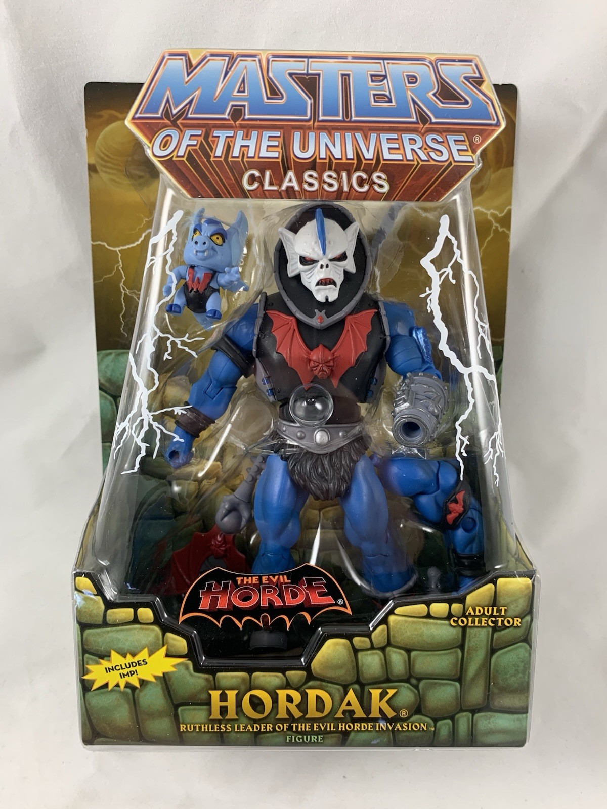 Mattel Masters of The Universe Classics Filmation Hordak Lou Scheimer MISB!!!
