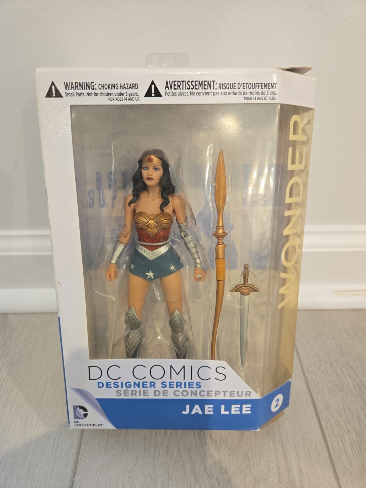 DC Collectibles DESIGNER SERIES Jae Lee WONDER WOMAN Action Figure #2 NIB 2015