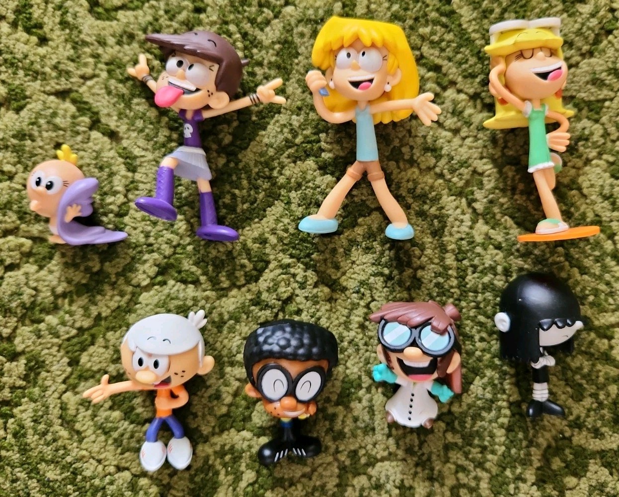 Viacom Nickelodeon The Loud House Action Figures Lot Of 8 Rare