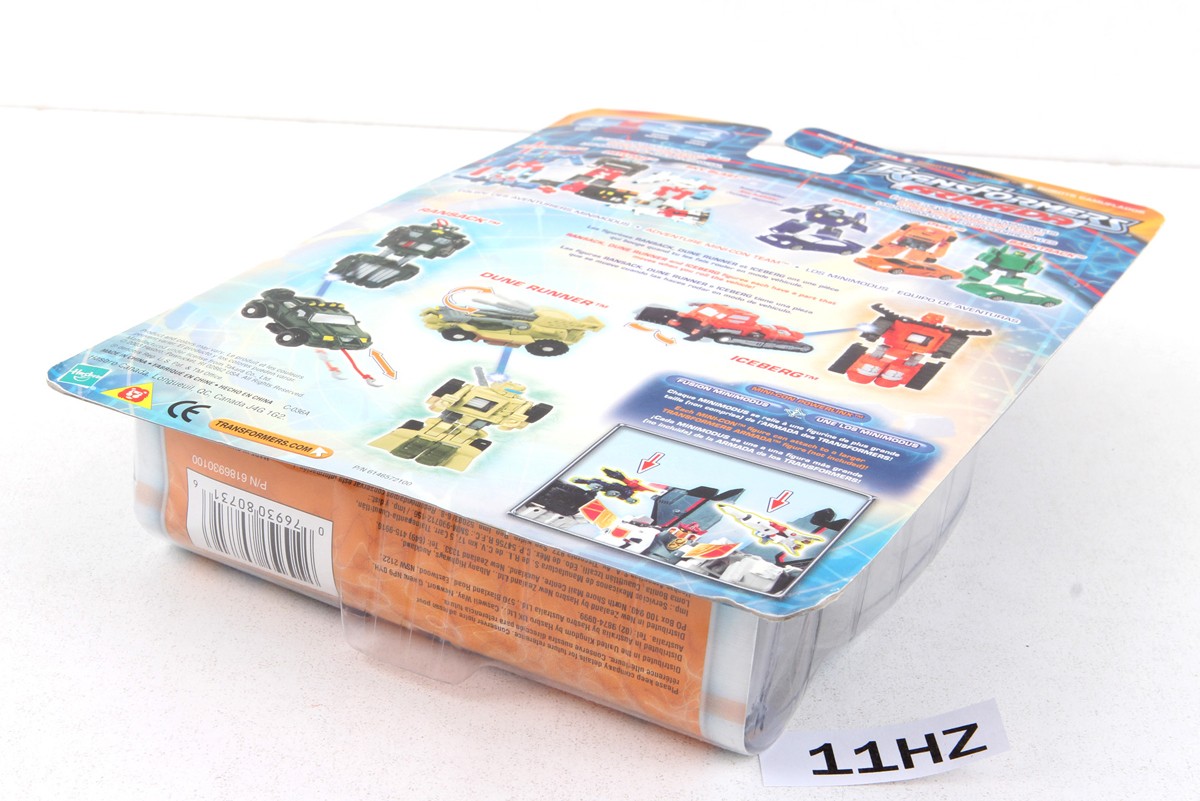 Transformers Armada Mini-Cons Adventure Team Sealed MISB MOSC