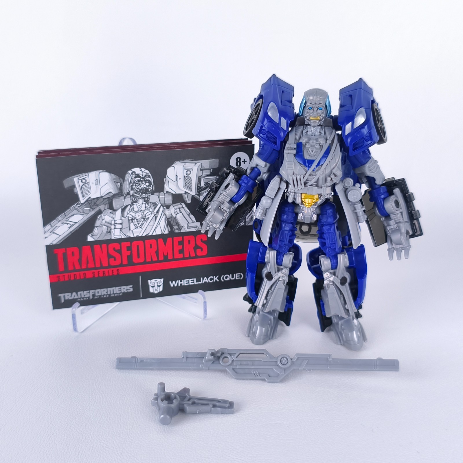 Transformers Wheeljack Que Complete Studio Series Deluxe Class + Instructions