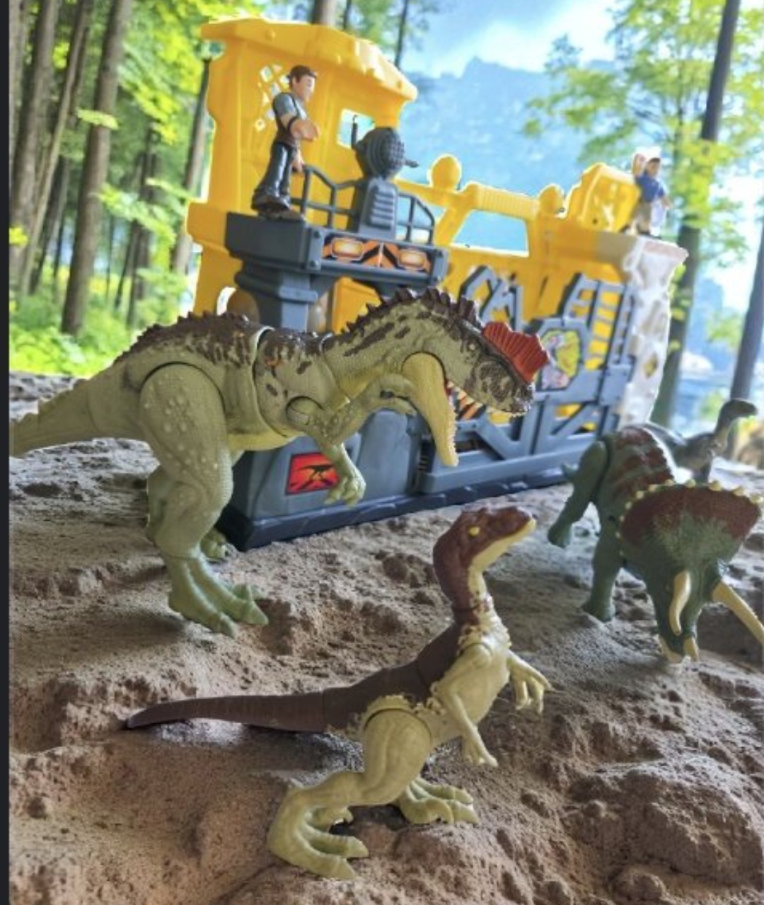 🦖 Jurassic World Dominion MEGA Lot – DNA Scan Dinos, Command Center, Eggs +…
