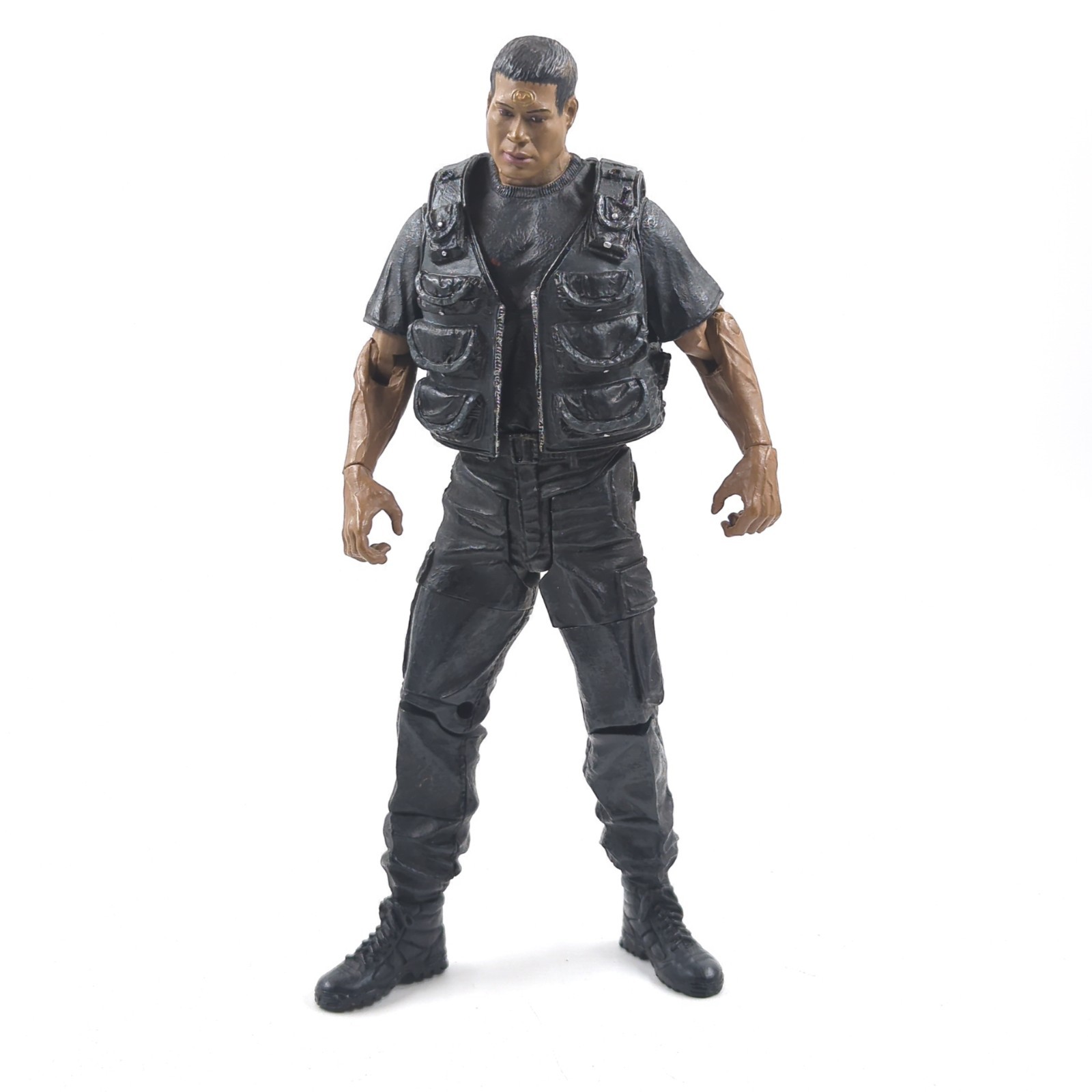 Black Ops Teal&rsquo;C Stargate SG1 Action Figure 2007 Diamond Select Loose