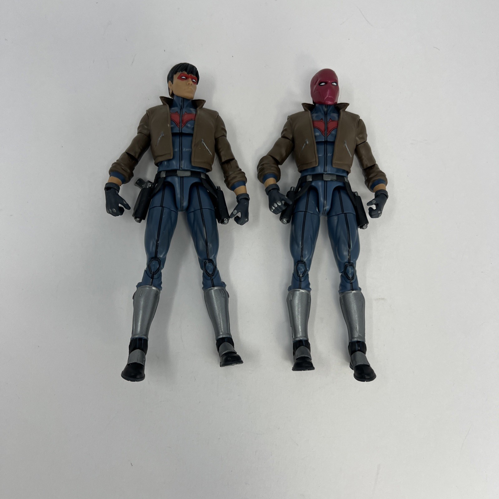 Lot of 2 Mattel DC Multiverse Red Hood Jason Todd 6&Prime; Figure Killer Croc Wave