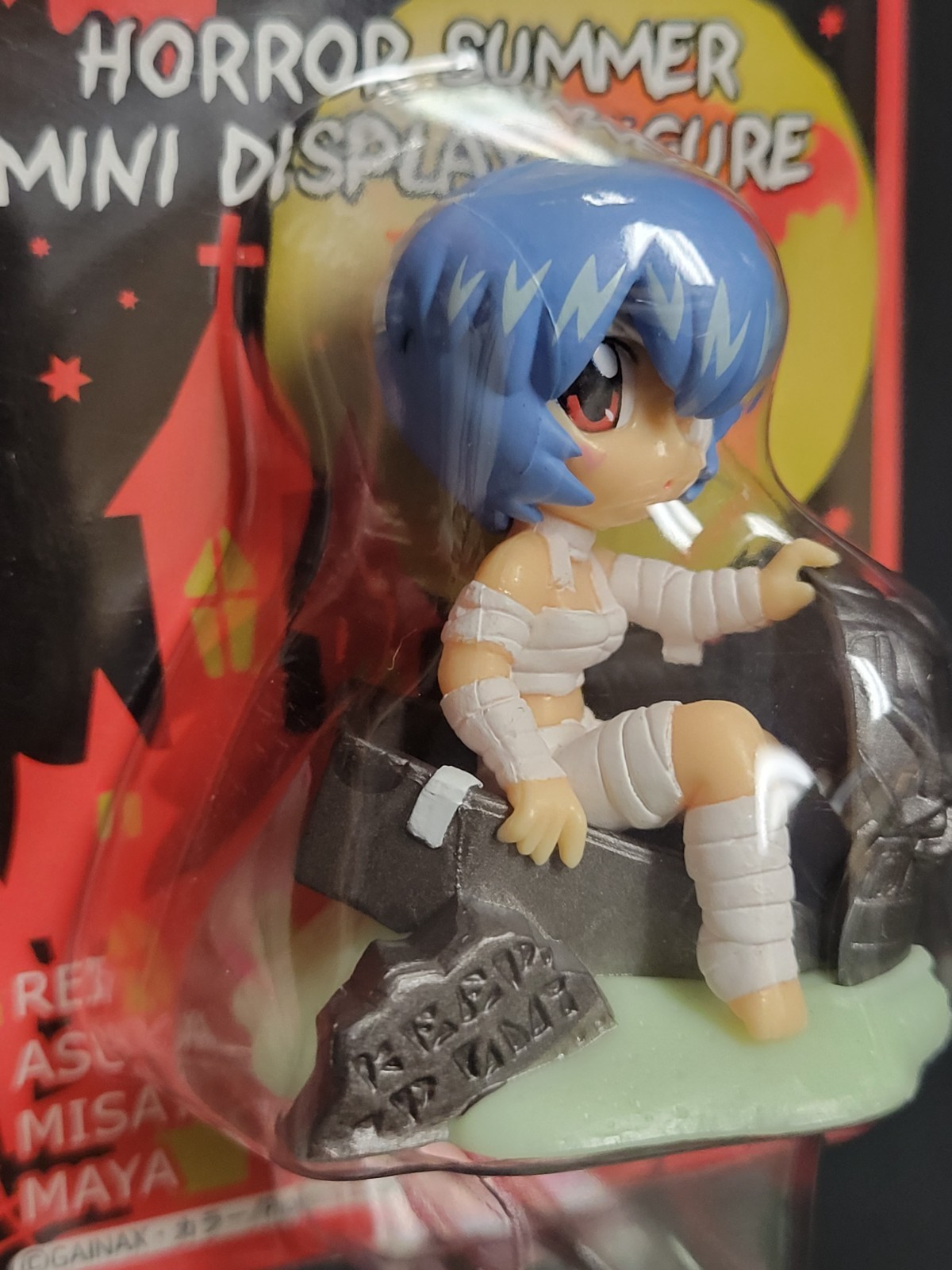 Evangelion Mini Display Figure Horror Summer Rei Ayanami (2007) Brand New JAPAN