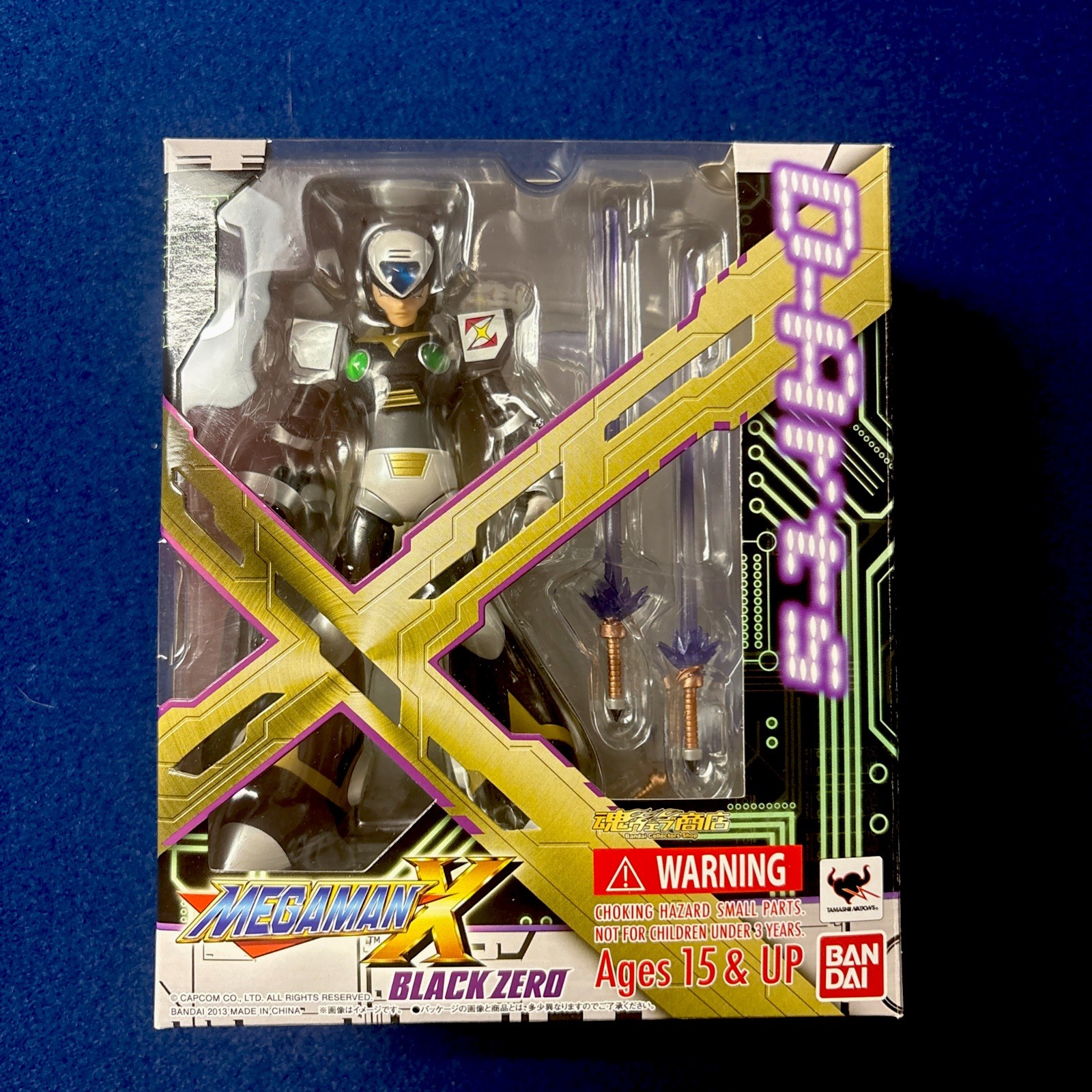 Bandai D-Arts Megaman X Black Zero Open Box Complete