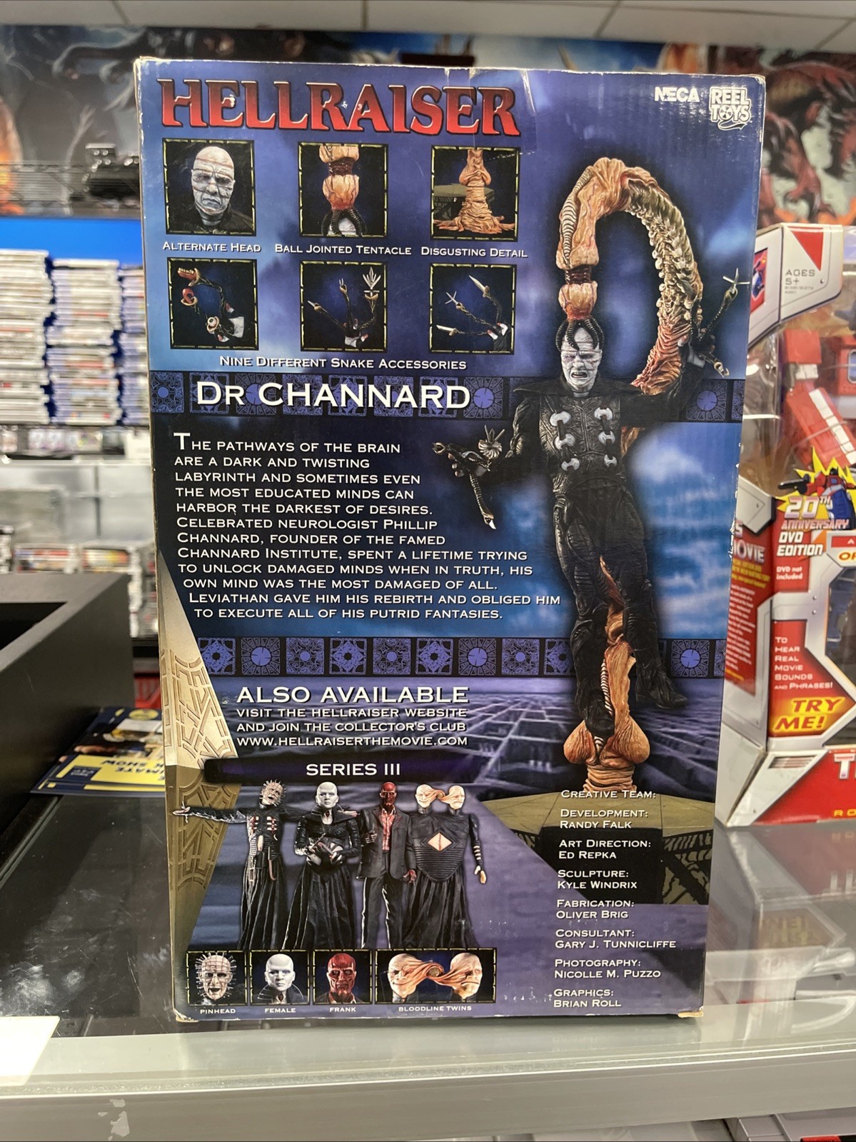Very Rare Neca Hellraiser DR Channard 22In. Figure only 500 made, long sold out!