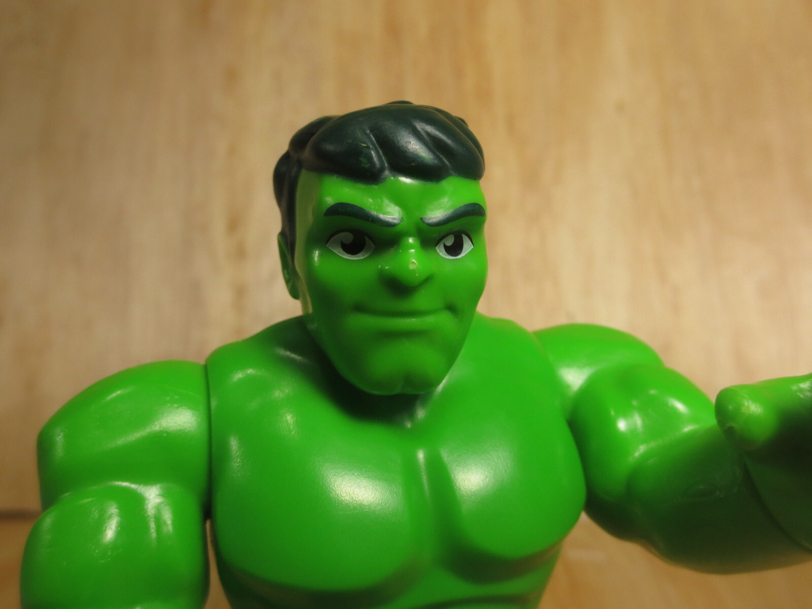 Playskool Heroes Marvel SuperHero Adventures 5&Prime; Hulk Action Figure With Fist Toy