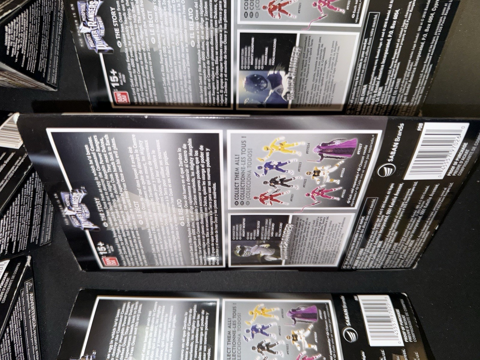 Mighty Morphin Power Rangers The Movie Legacy Figure Lot Black 5” 5 Inch