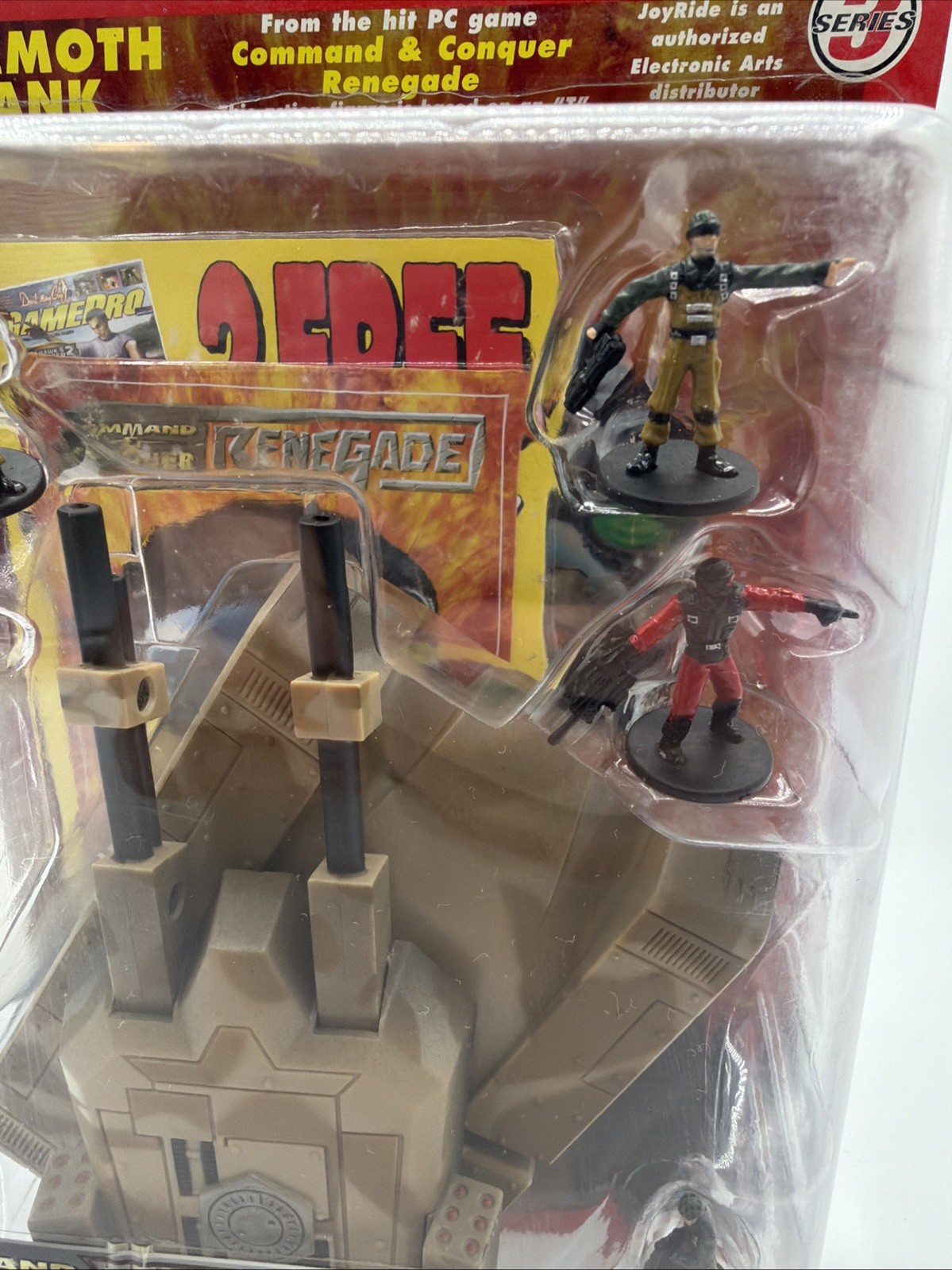 Command & Conquer Renegade Mammoth Tank W/10 Soldiers GamePro Presents NEW RARE