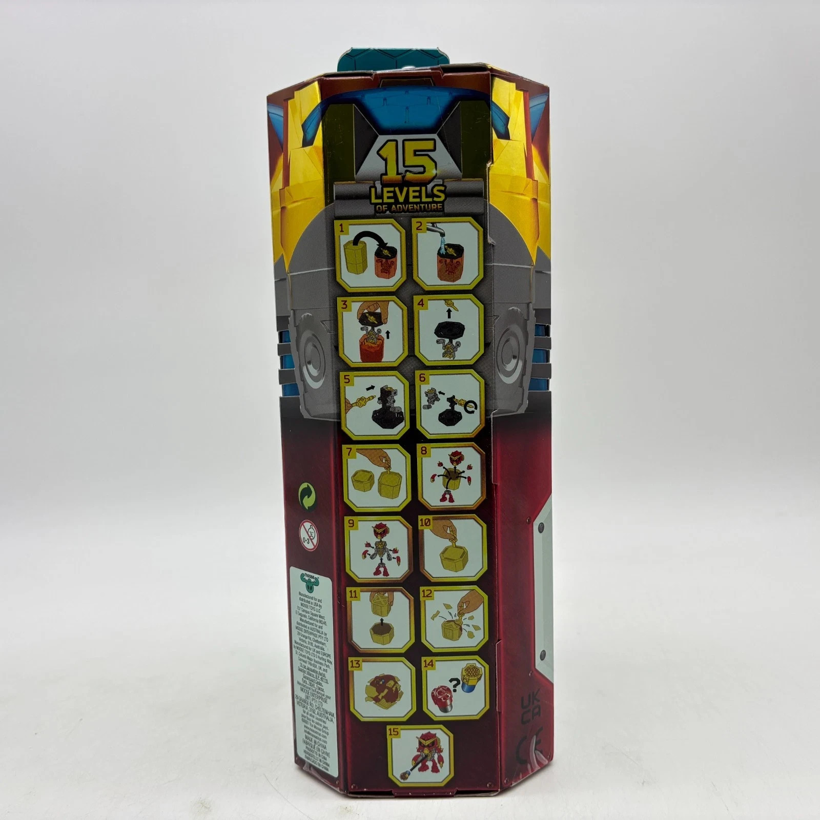 Treasure X Robots Gold Remove Build Discover 15 Levels NEW SEALED Moose Toys