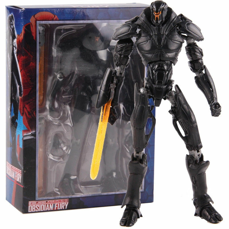 Uprising Side Jaeger Obsidian Fury 6.7&Prime; Action Figure Toy For Pacific Rim BULK