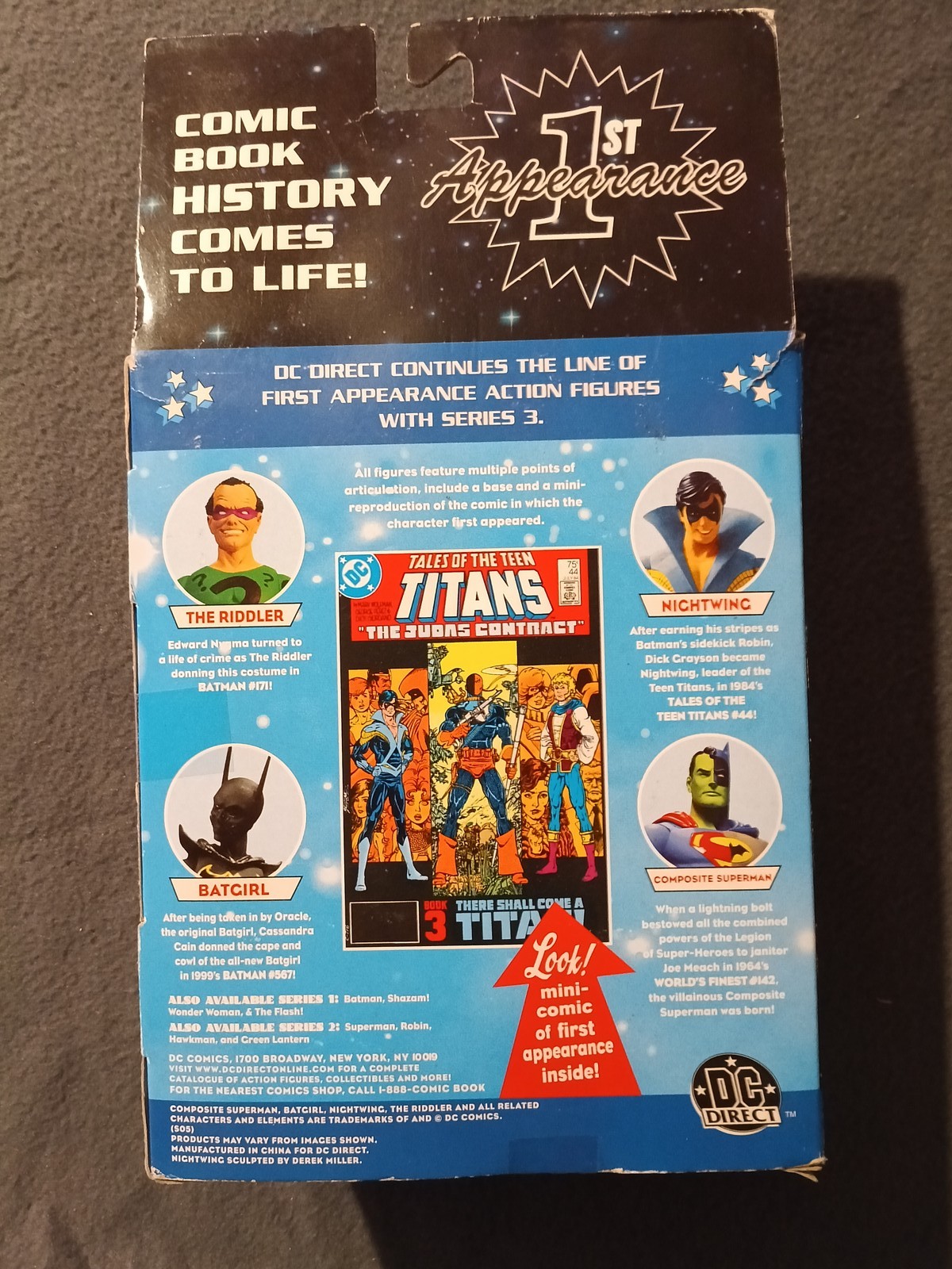 DC Direct Nightwing First Appearance Series 3 Collector Action Figure MOC Tales