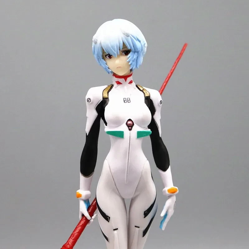 22cm New Evangelion Rei Figure Toys Doll Christmas Birthday Gift For Kids Girls