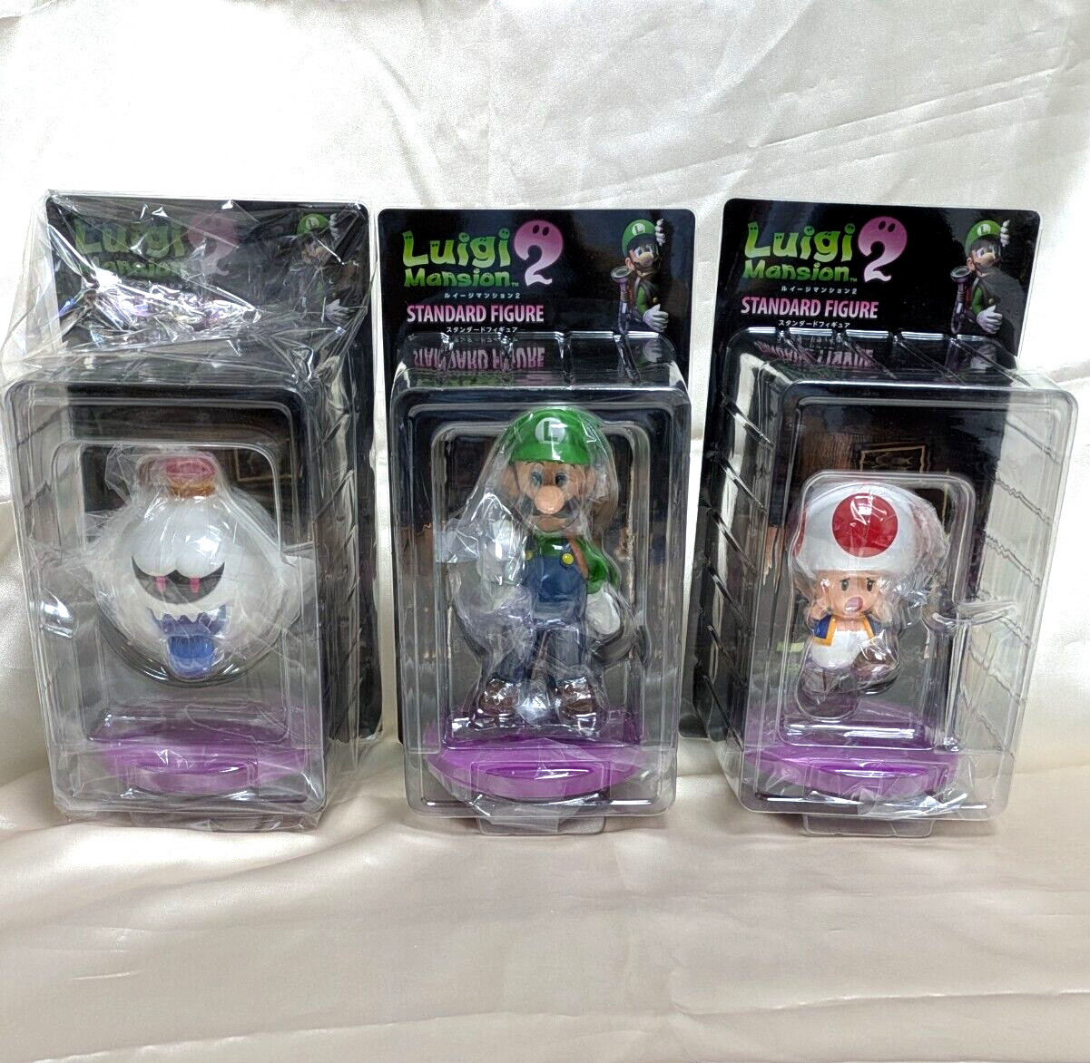 Luigi&rsquo;s Mansion 2 Set of 3 New figure, unopened, shipped from Japan