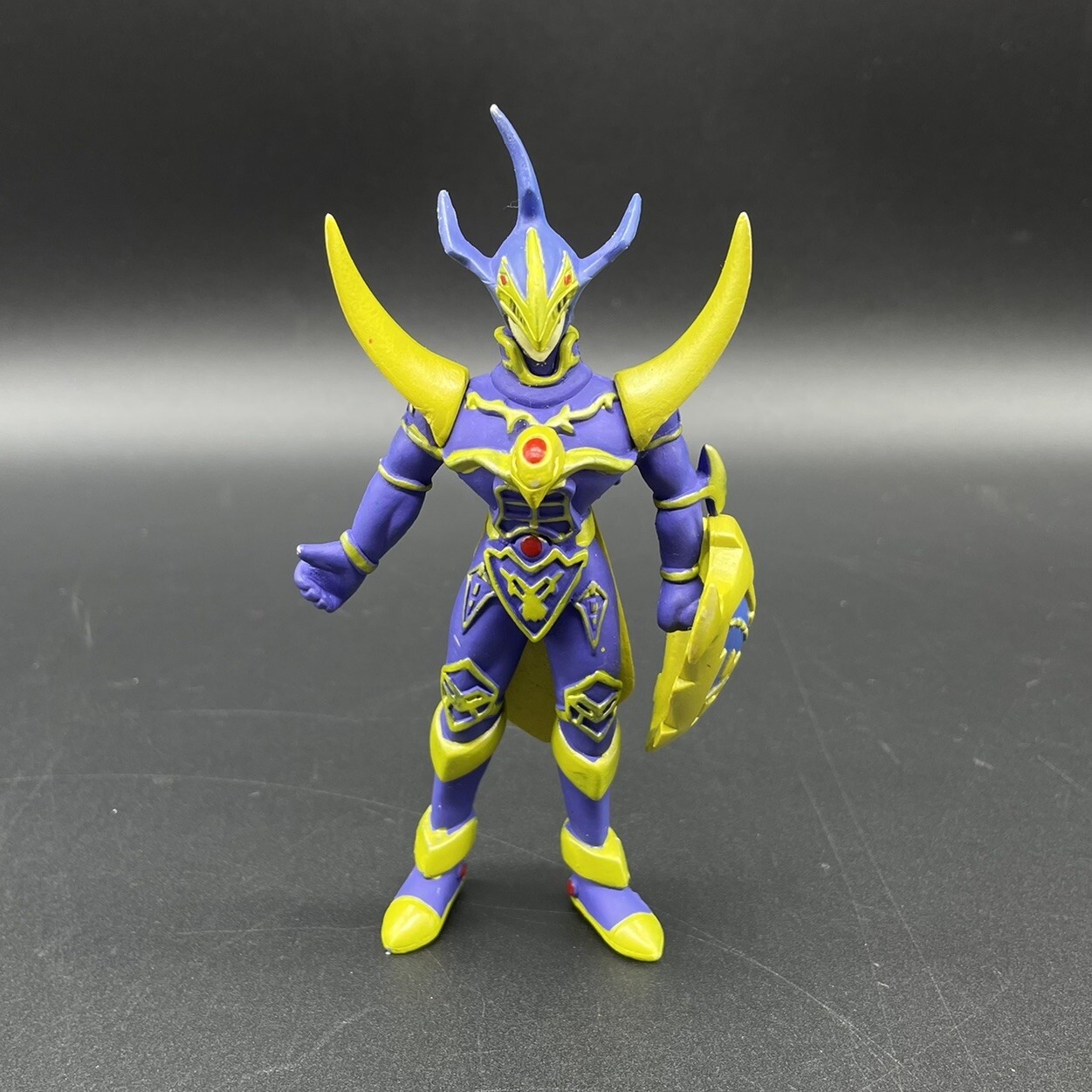 Vintage 2003 Hua Nyugz Black Luster Soldier 4.5” Figurine Yu-Gi-Oh Yugioh