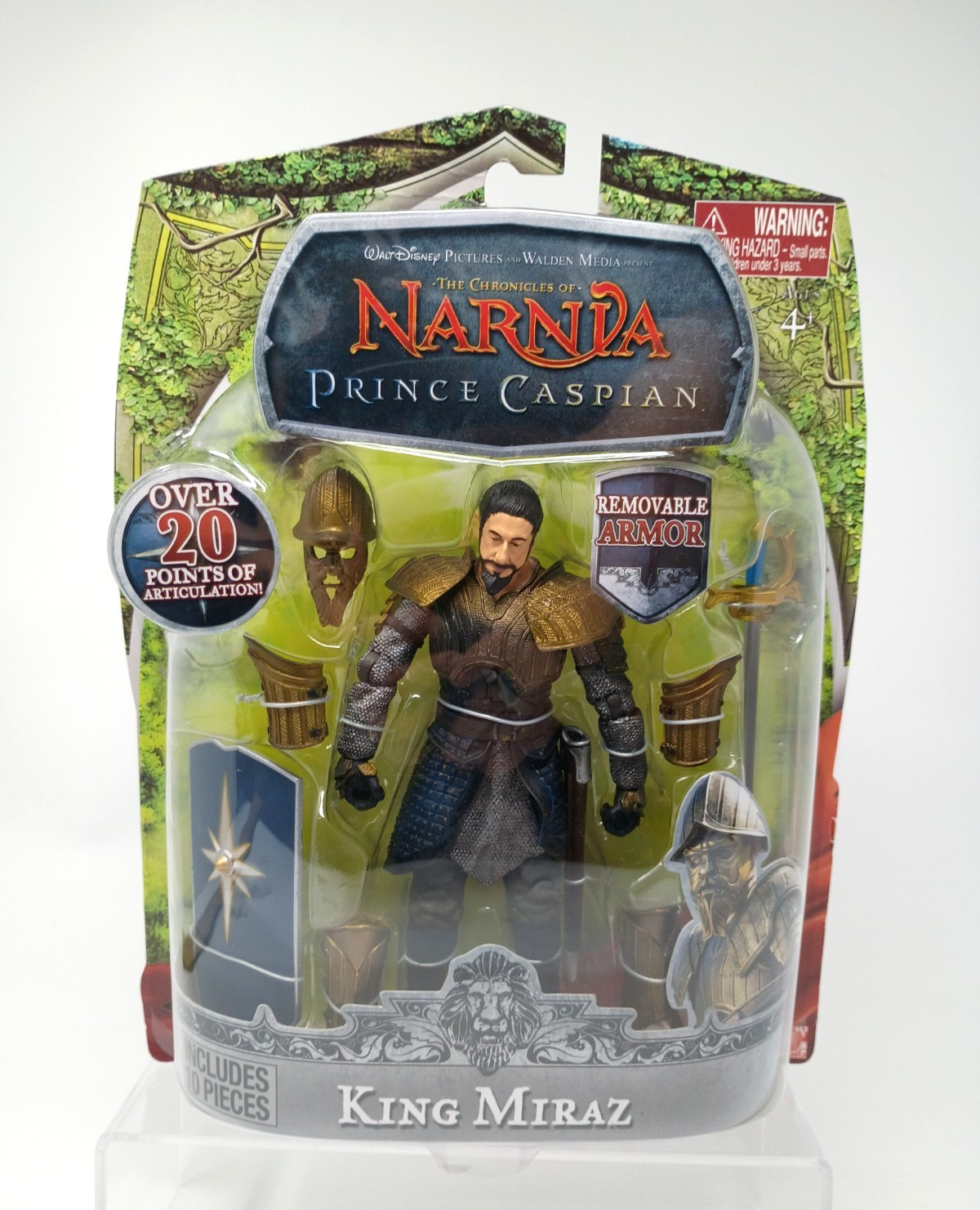 The Chronicles of Narnia Prince Caspian Final Battle King Miraz 2008 NIP!!