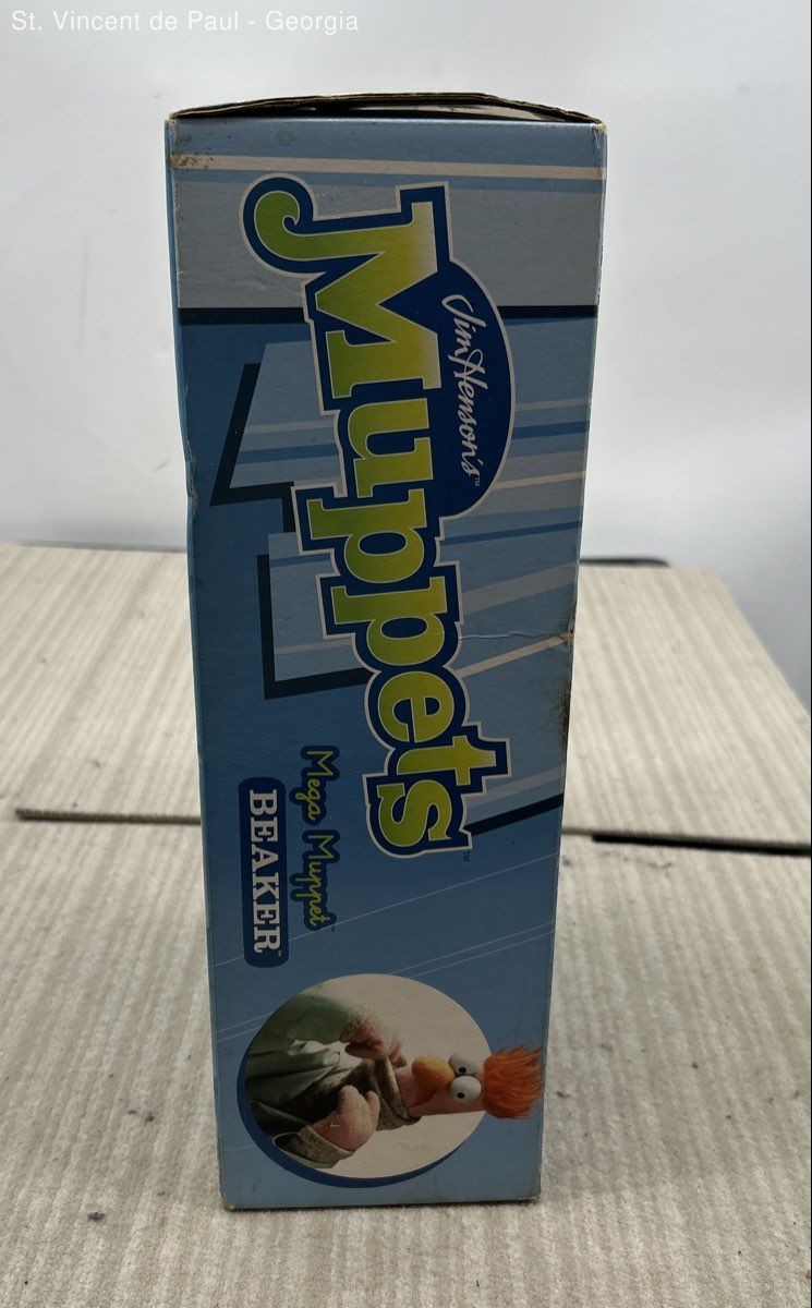 Beaker Mega 13&Prime; 2003 THE MUPPET SHOW Muppets Palisades New In Box Box Damage VGC