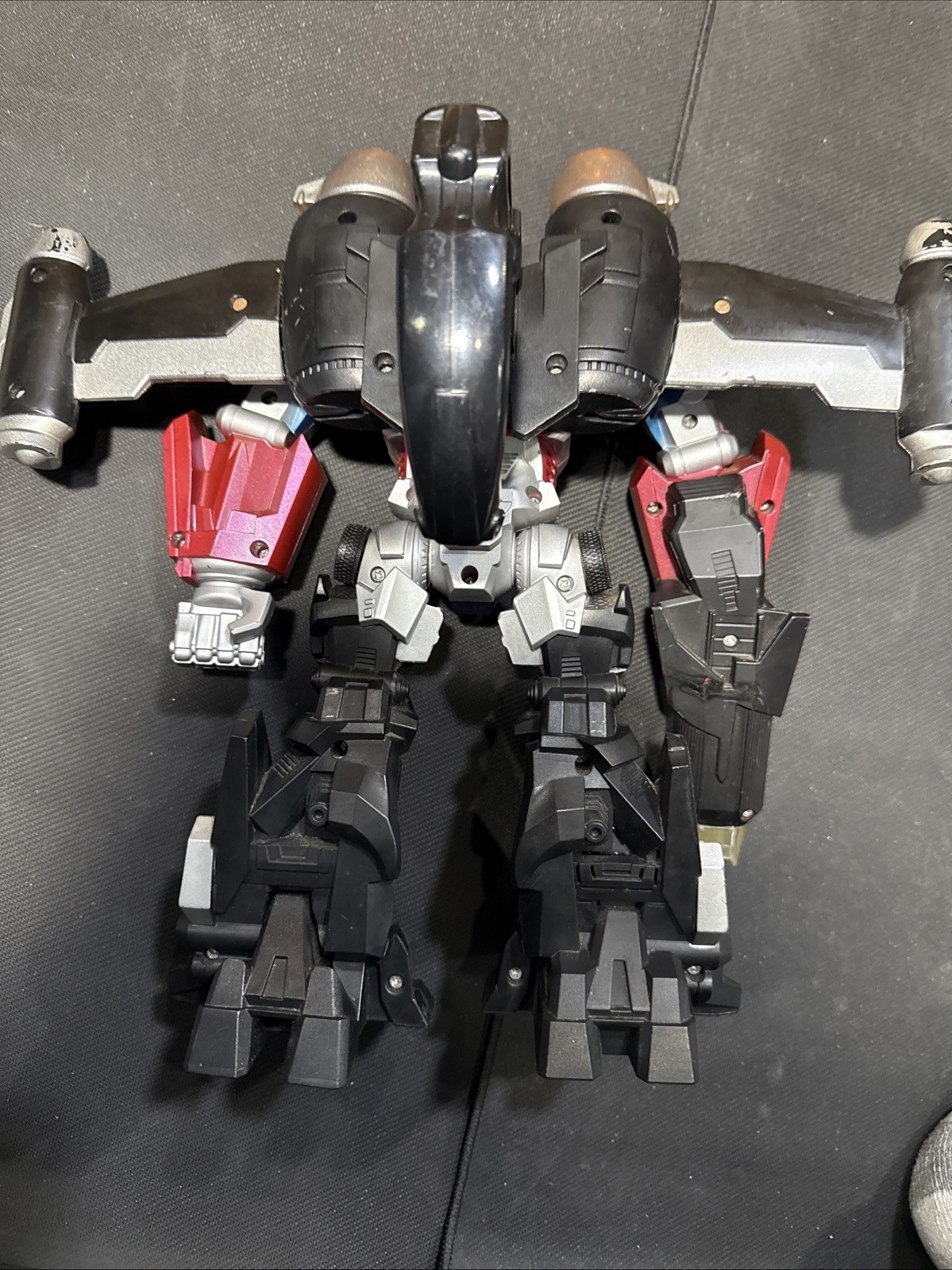 Hasbro Transformer Mega Power Bots Jet Optimus Prime 12&Prime; Figurine (USED) Works