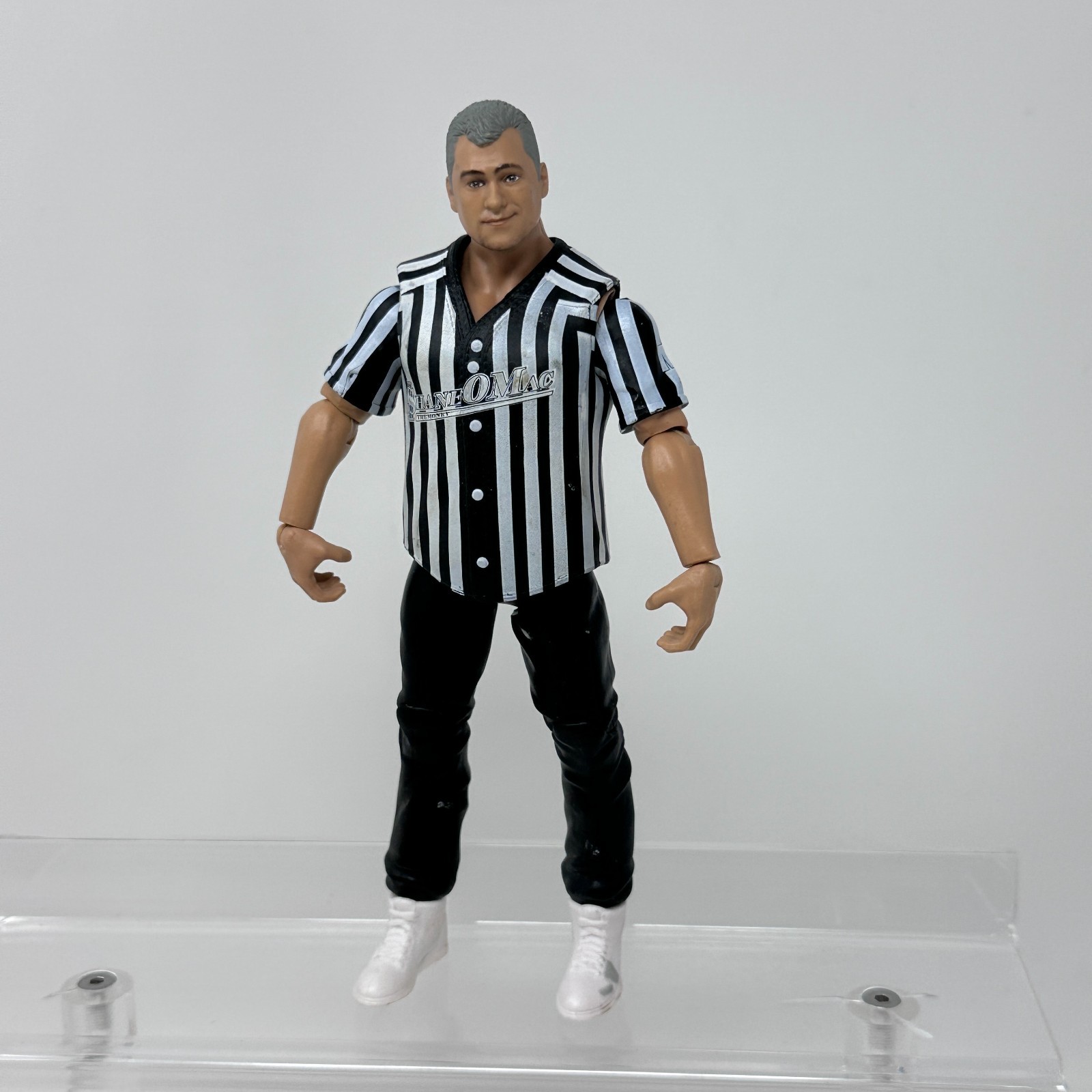 WWE Summerslam Shane McMahon Figure Mattel Wrestling Referee The Money Posable