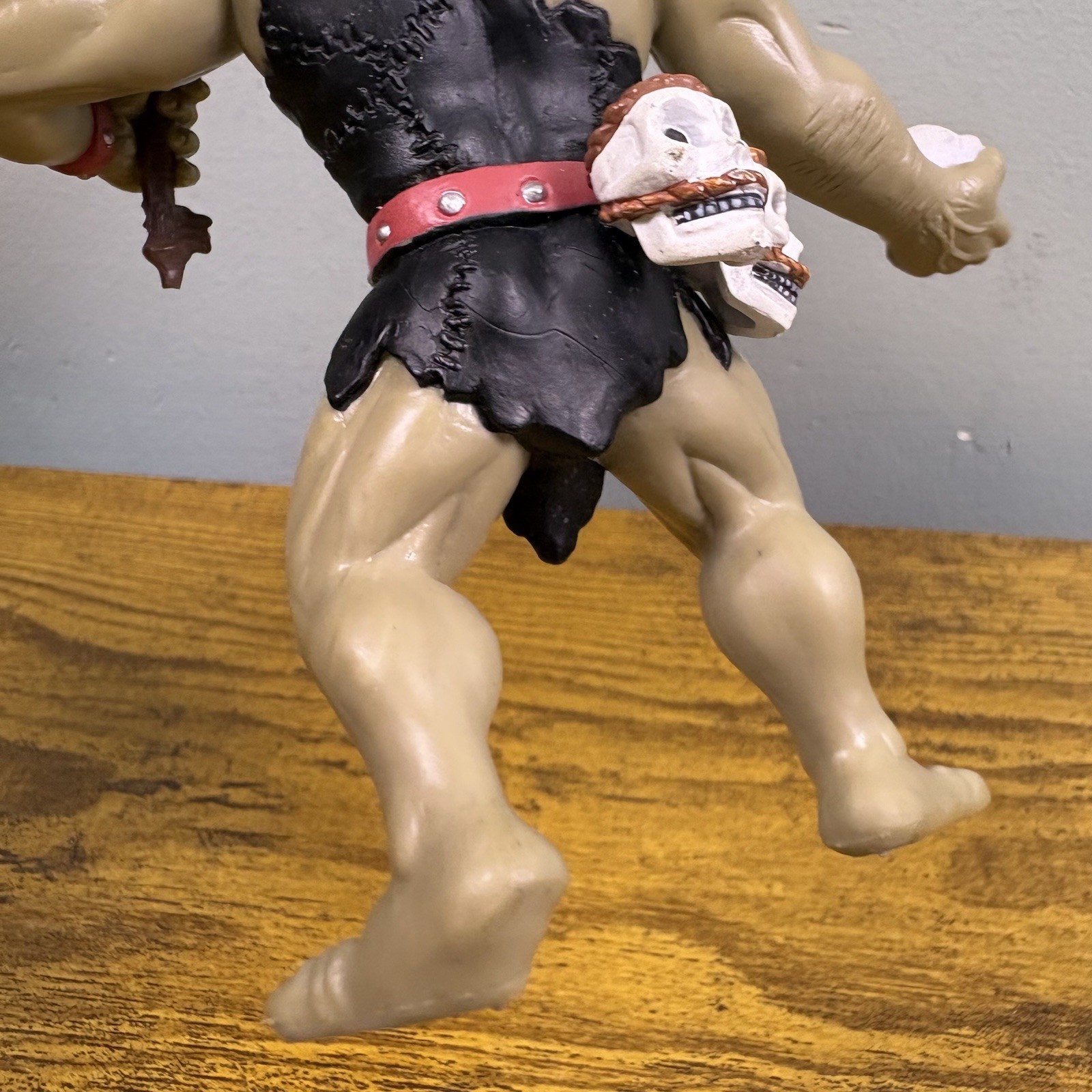 Schylling Fantasy Cyclops One Eye Action Figure Loose 4” Club Skull In Hand