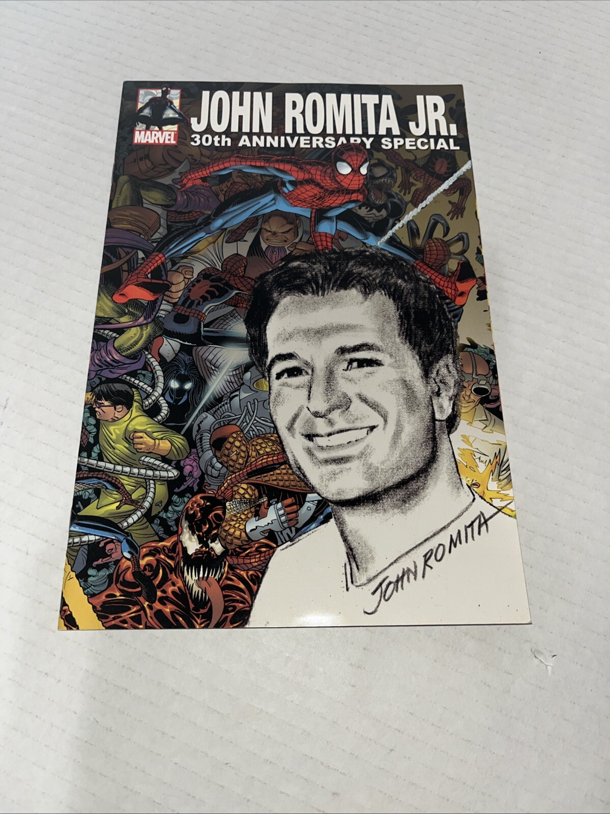 ©2006 Marvel 30th Anniversary Special John Romita Jr. Sketches Interview Library