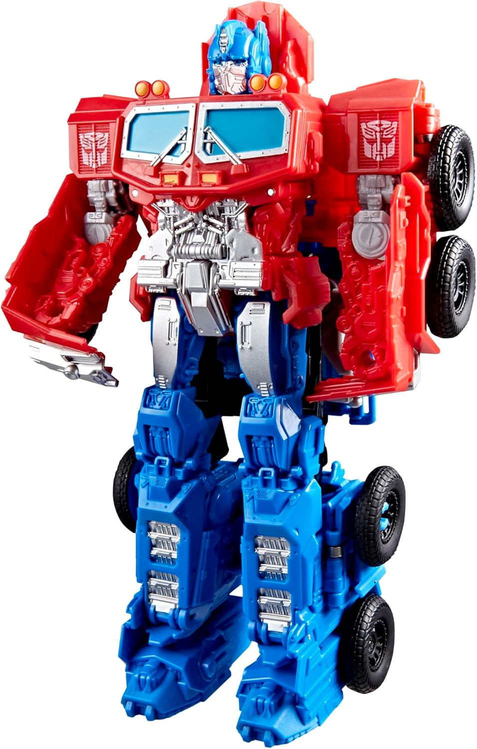 Transformers Smash Changers Optimus Prime Action Figure, Changes from Robot Toy