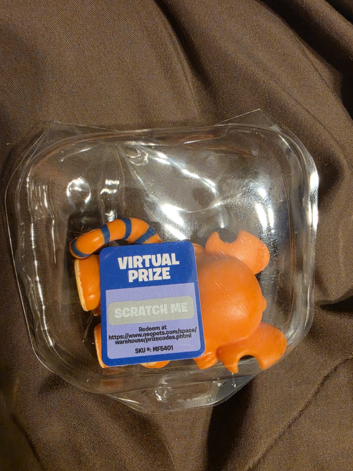 Neopets Kougra Minifigure Mystery Pack Figure with Game Code