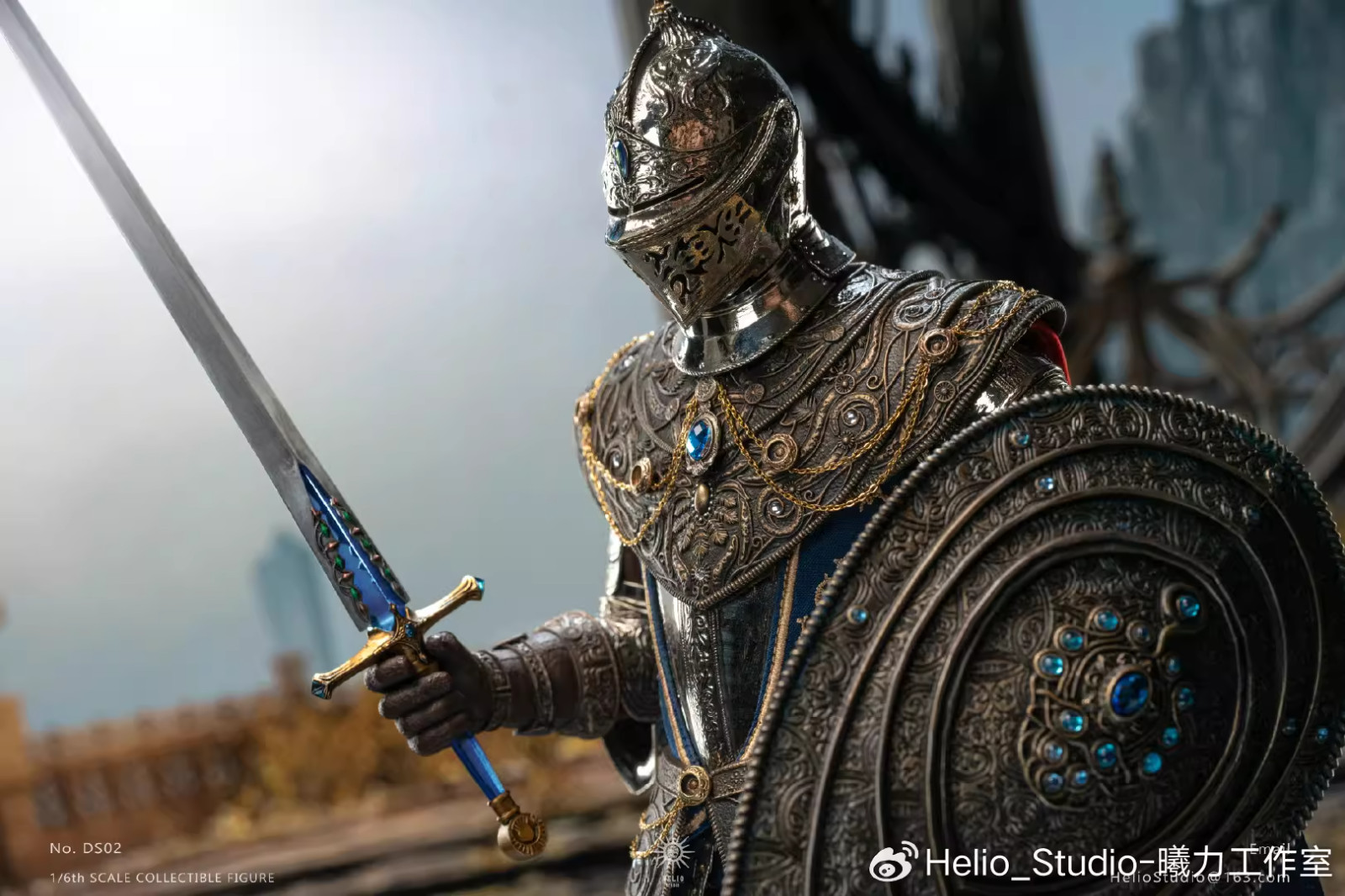 ​​Helio Studio 1/6 Enchanted Knight DS02 Action Figure In Stock 2025NEW