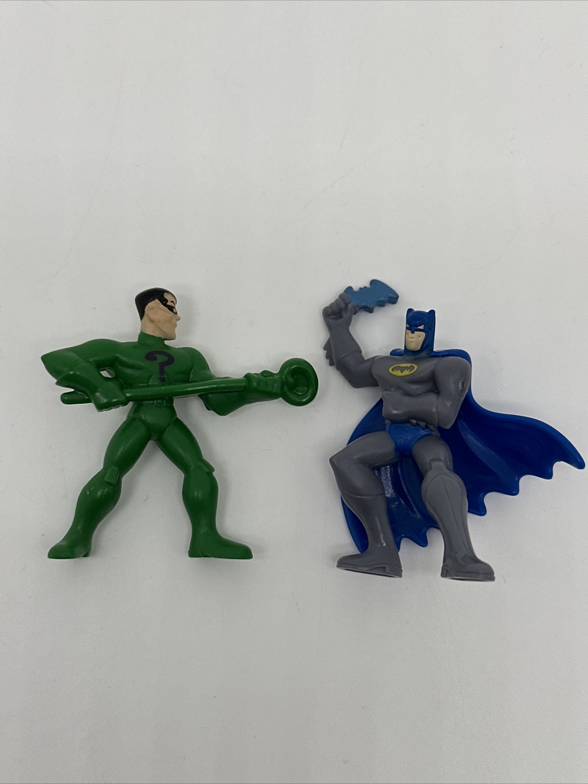 The Riddler & Batman Figures 2011 McDonalds Happy Meal Toy DC Comics 3.5 In …22
