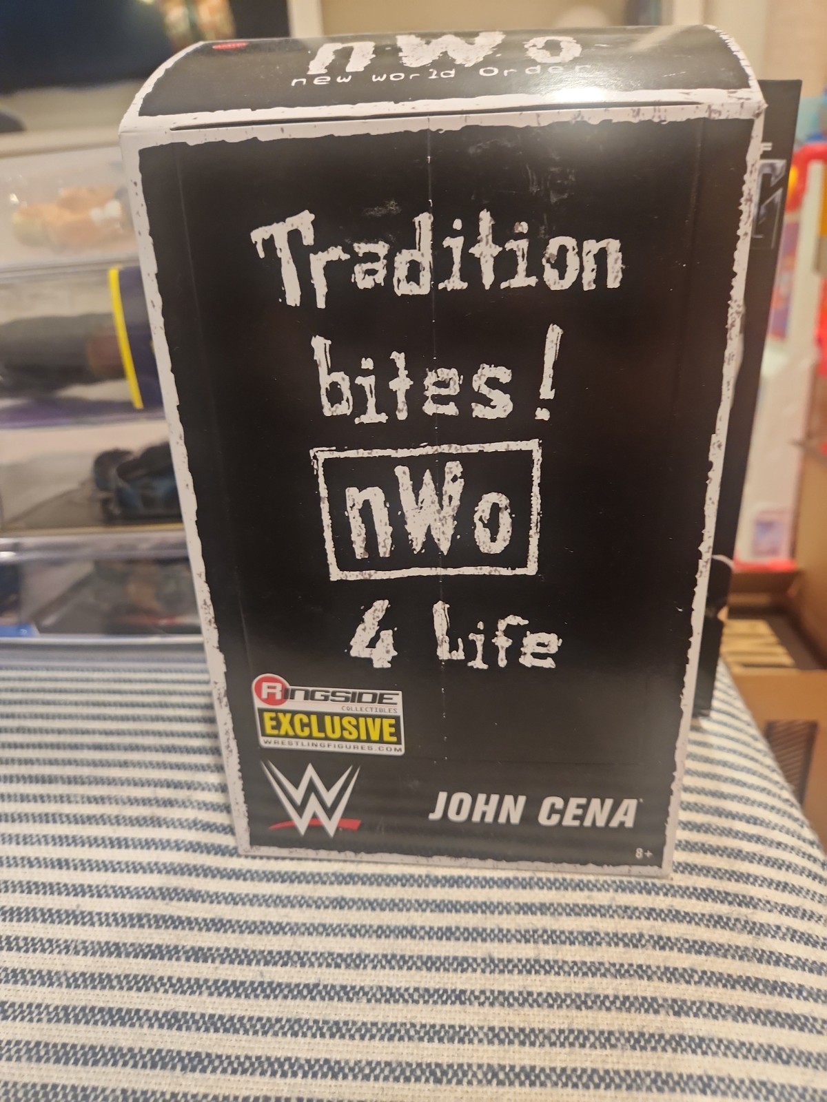 New Sealed WWE Elite Ringside Exclusive John Cena NWO Mattel 2020 Figure