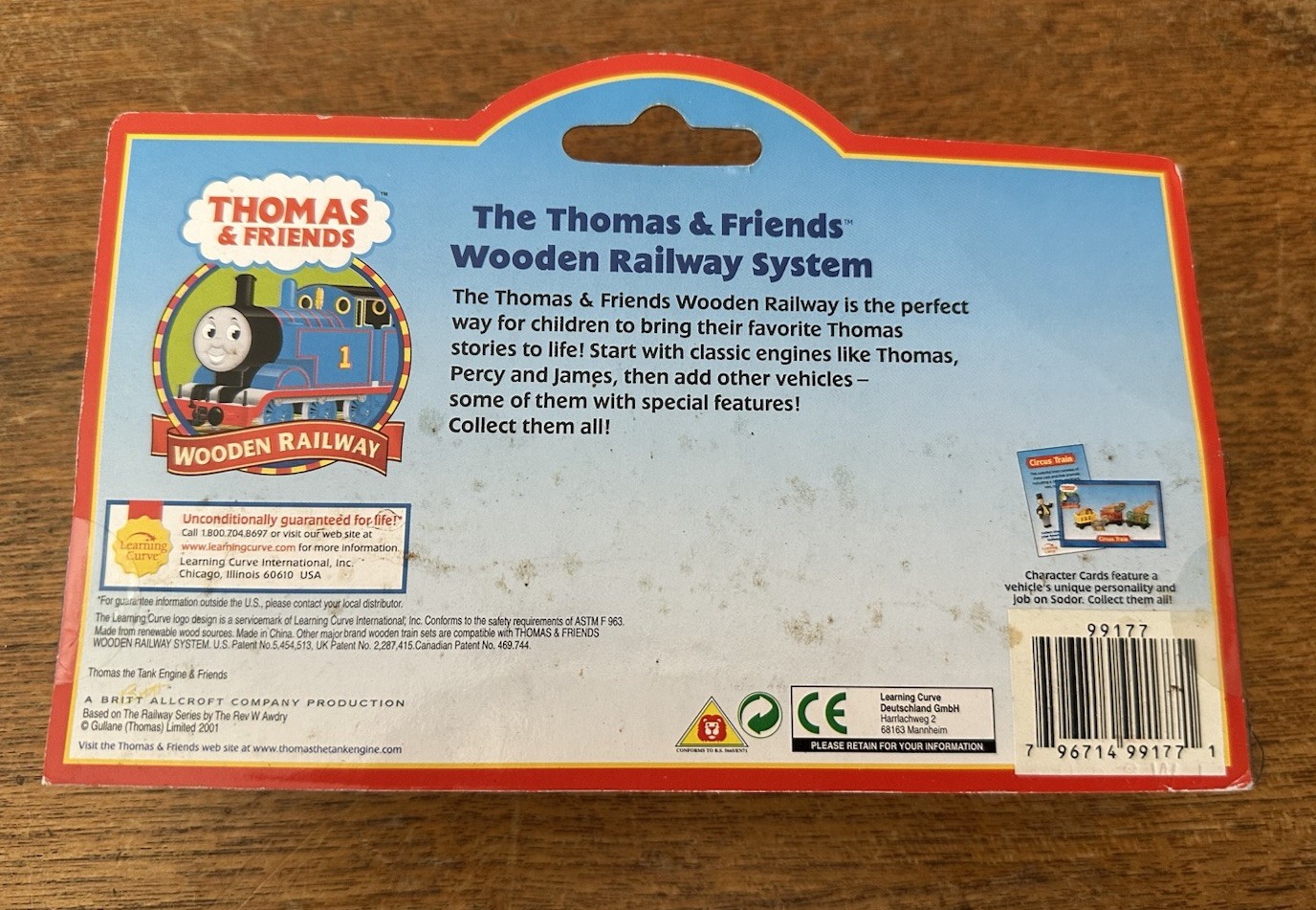 2001 Learning Curve Wooden Thomas Train Gold Prospector’s Cars! New!