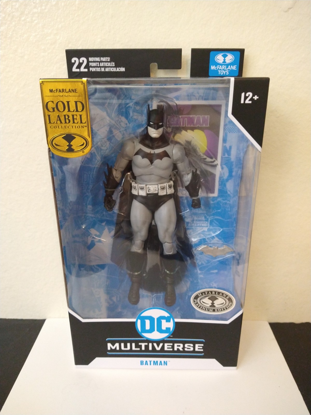 Mcfarlane DC Multiverse Batman Year One Walmart Exclusive Chase Platinum 🇺🇸