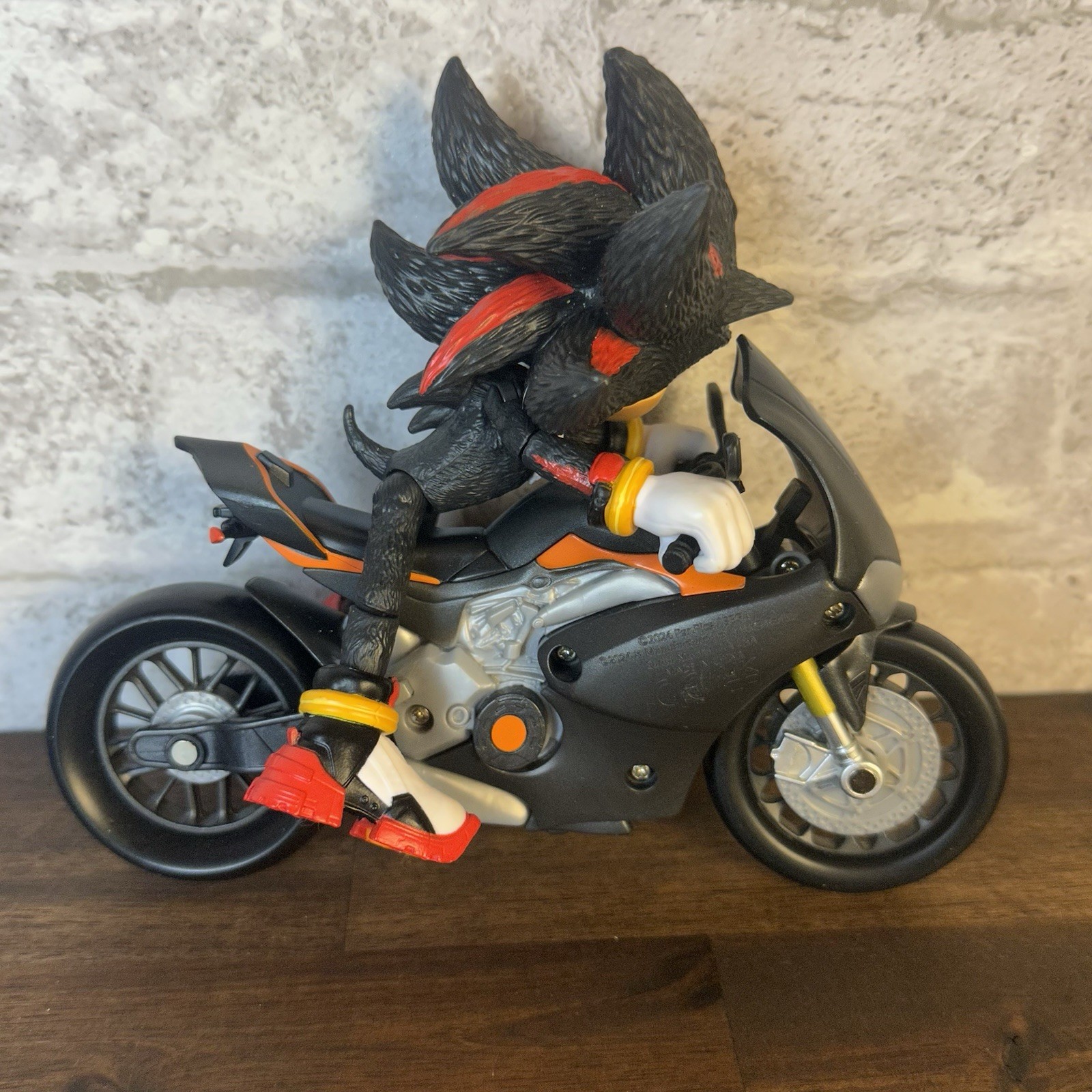 Sonic the Hedgehog 3 (2024) SHADOW 5&Prime; Figure & Mototcycle Mixed Lot 4867