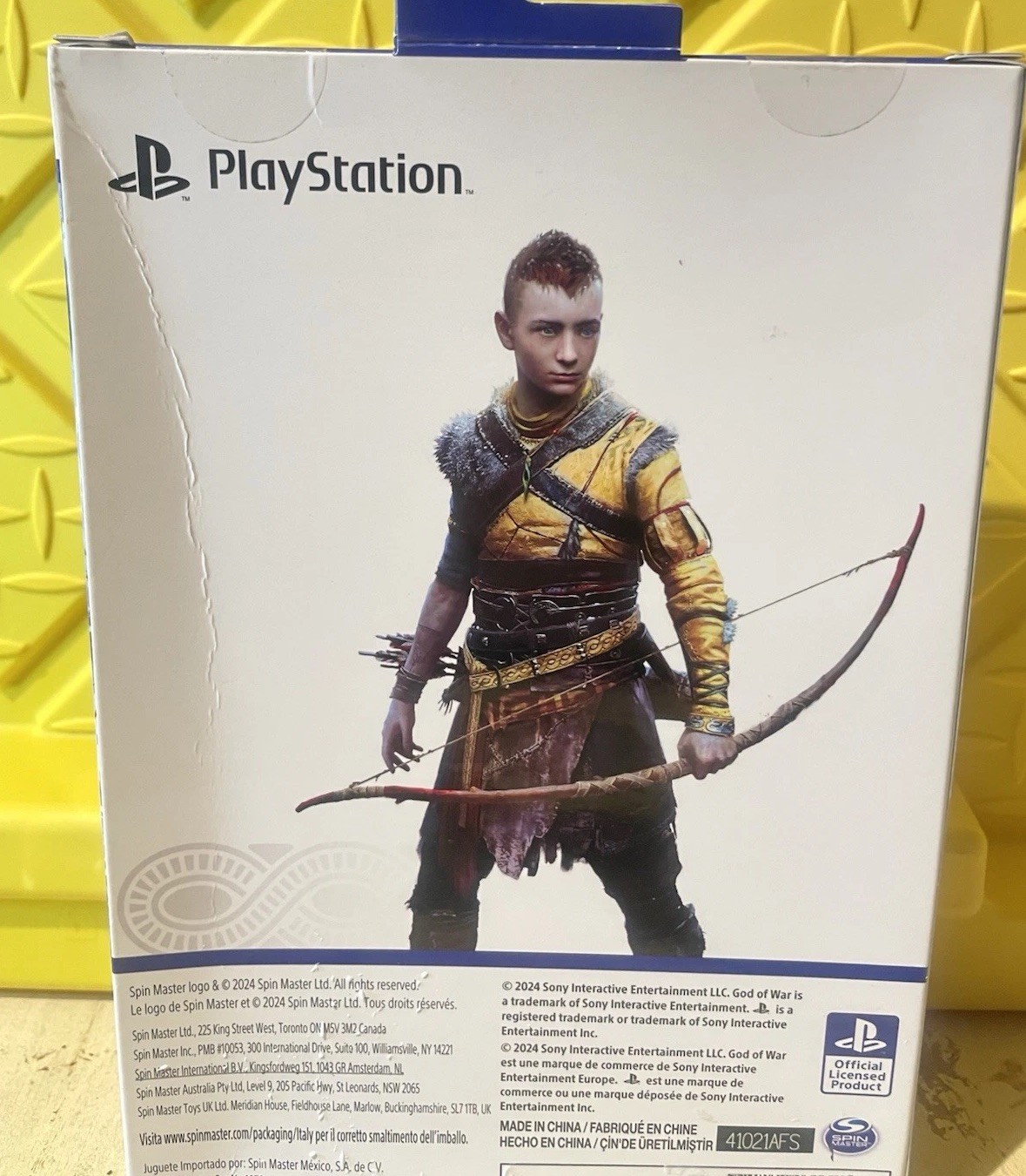 Spin Master Aloy Playstation Horizon II & God Of War Atreus Action Figure Lot 2