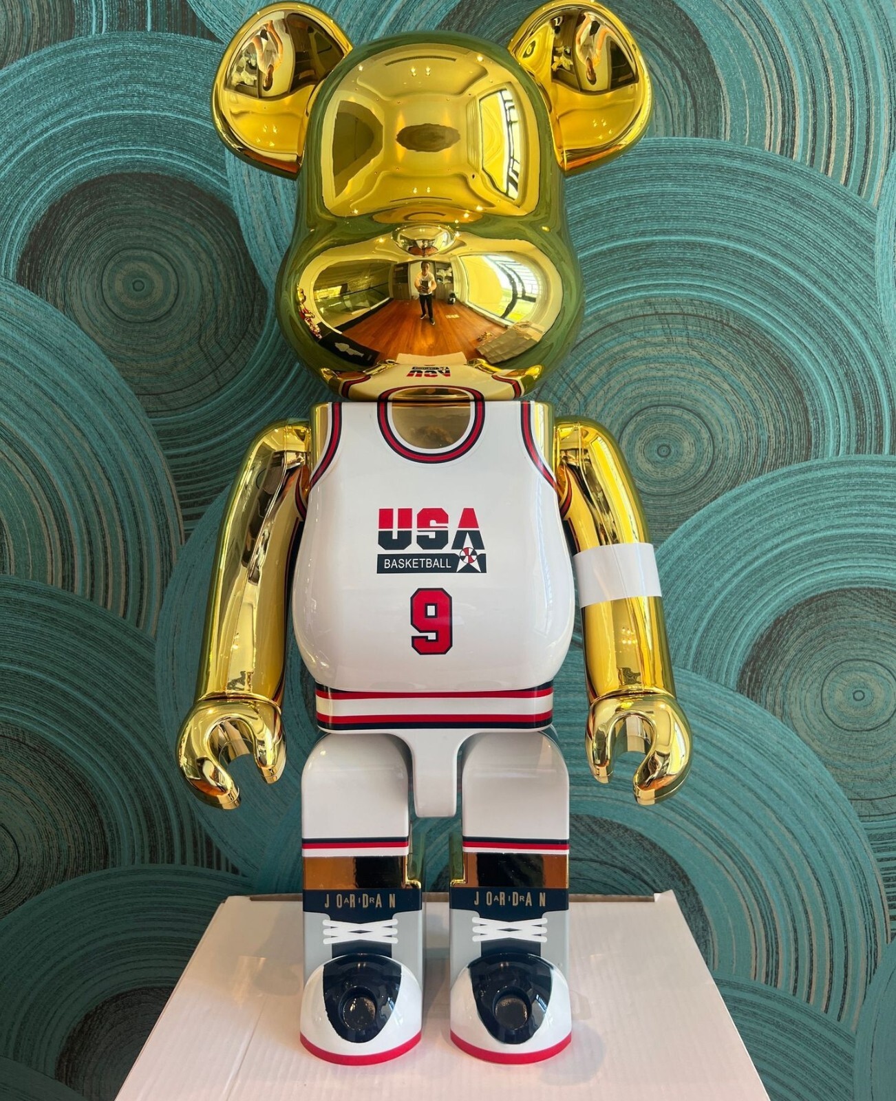 400% Bearbrick Michael Jordan Chicago No.23 Jersey Action Figure Deco Art Toy