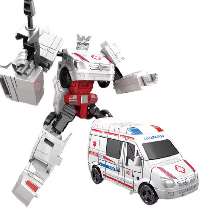 20CM Transformation Robot Action Figure – ABS Plastic Anime Robot Car