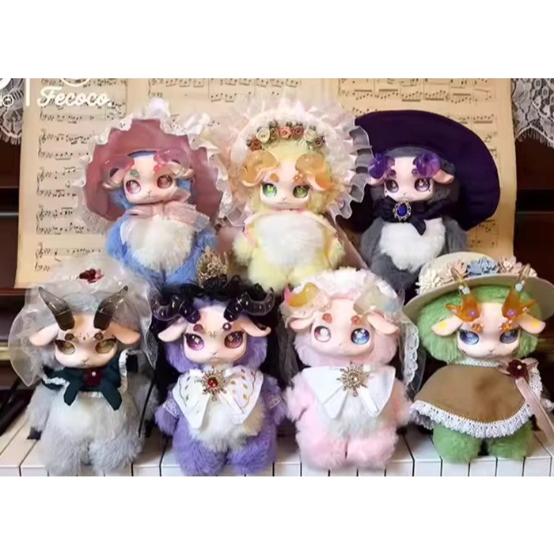 Fecoco Victorian Sheep Series Blind Box Confirmed Plush Doll Hot Gift