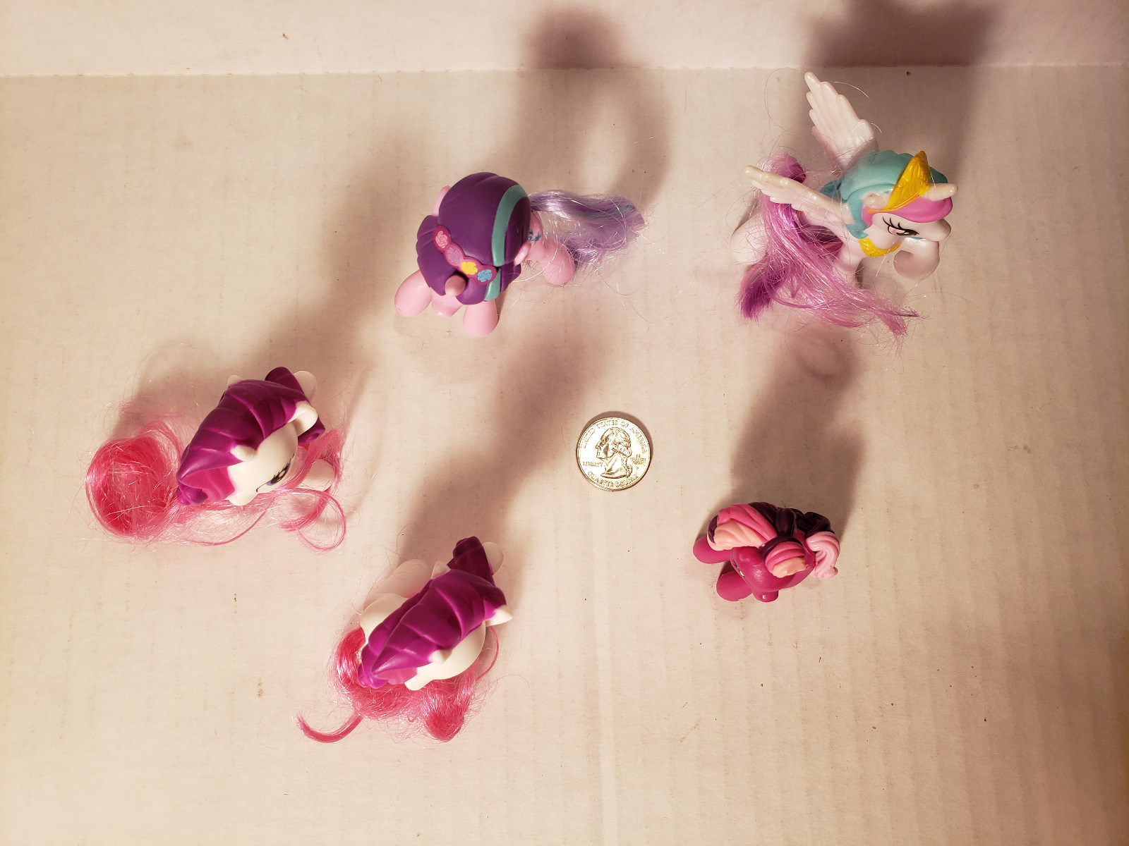 Lot of (5) ~ My Little Pony Figures ~ Unsure of Age ~ Have a Look! ~ Pre-owned