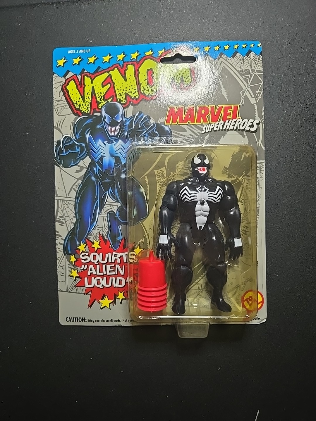Venom Marvel Super Heroes – Squirts Alien Liquid 1993 Toy Biz 48005