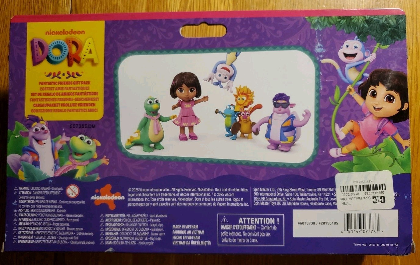 Spin Master Nickelodeon Dora the Explorer Fantastic Friends Gift Pack 5 figures